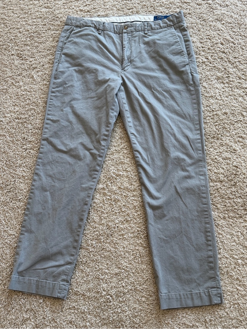 Ralph Lauren Polo Light Gray Men's Chino Pants